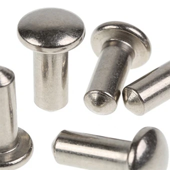 ইস্পাত গম্বুজযুক্ত মাথা সলিড রিভেটস